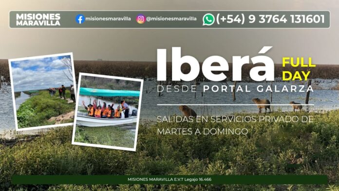 paquete Portal Galarza y Esteros del Iberá