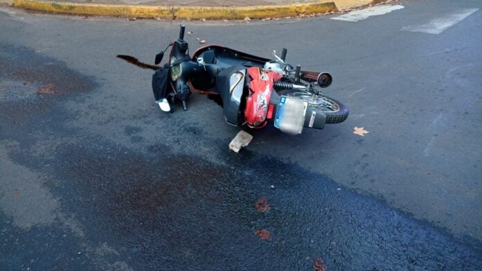 choque entre motos