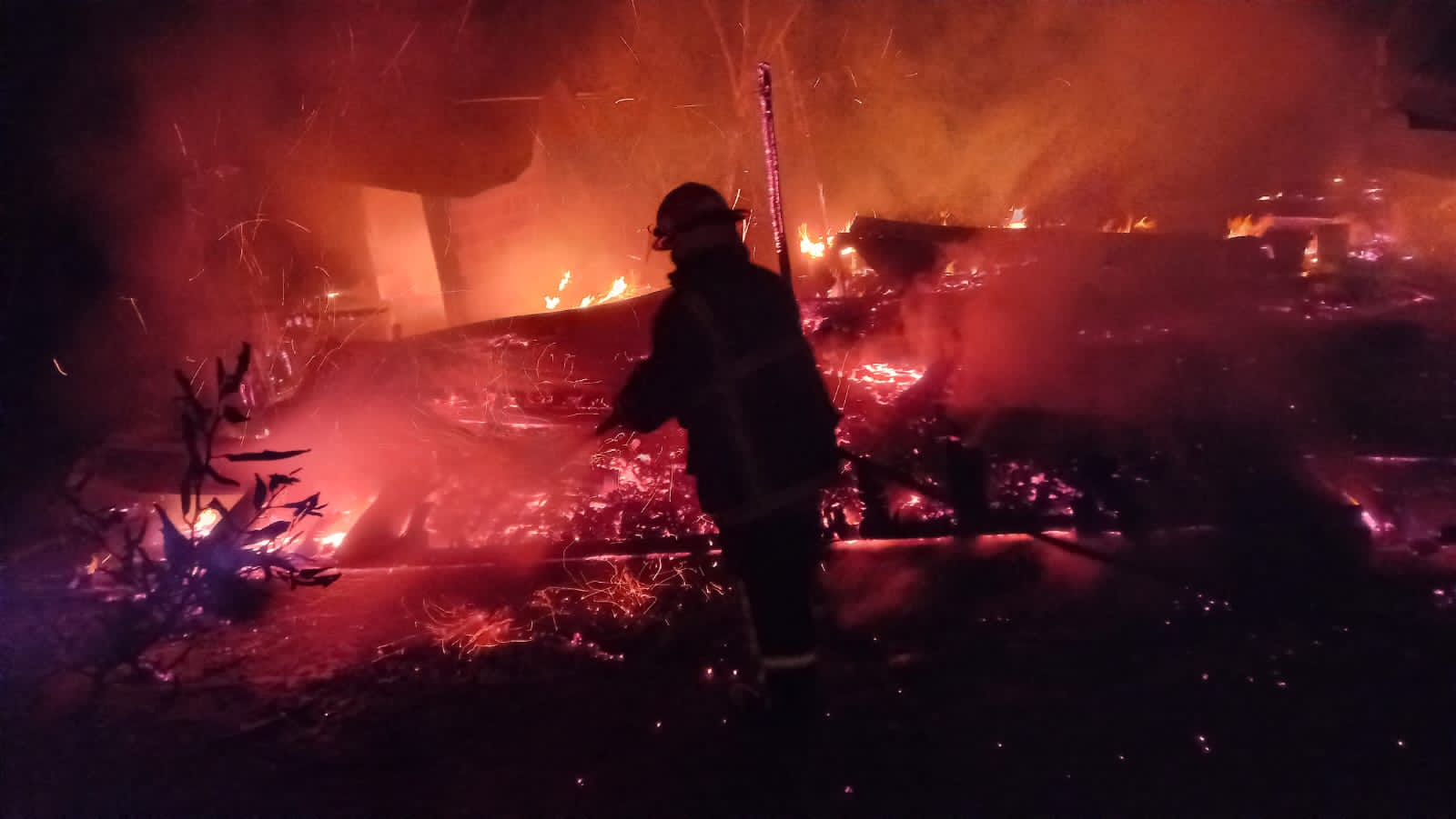 incendio en Panambí
