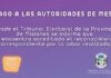 pago a las autoridades de mesa
