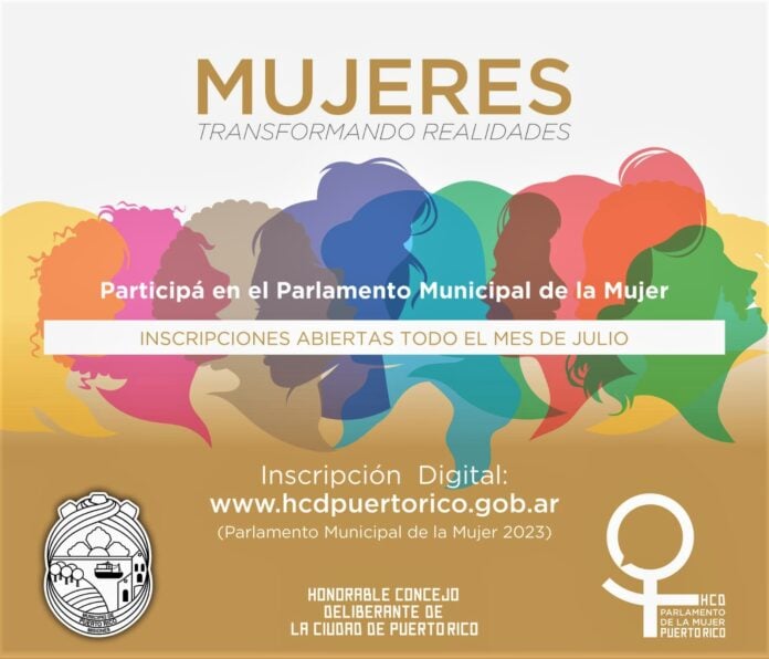 Parlamento Municipal de la Mujer 2023 en Puerto Rico