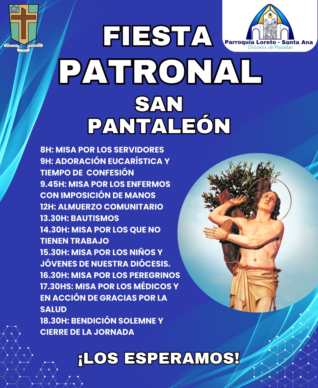 Hoy es el día de San Pantaléon