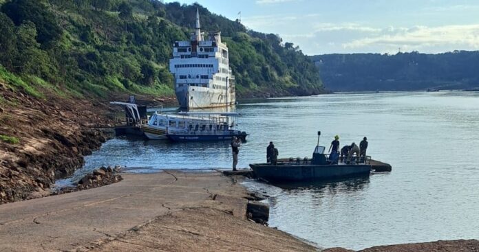 cuerpo hallado en aguas del río Iguazú
