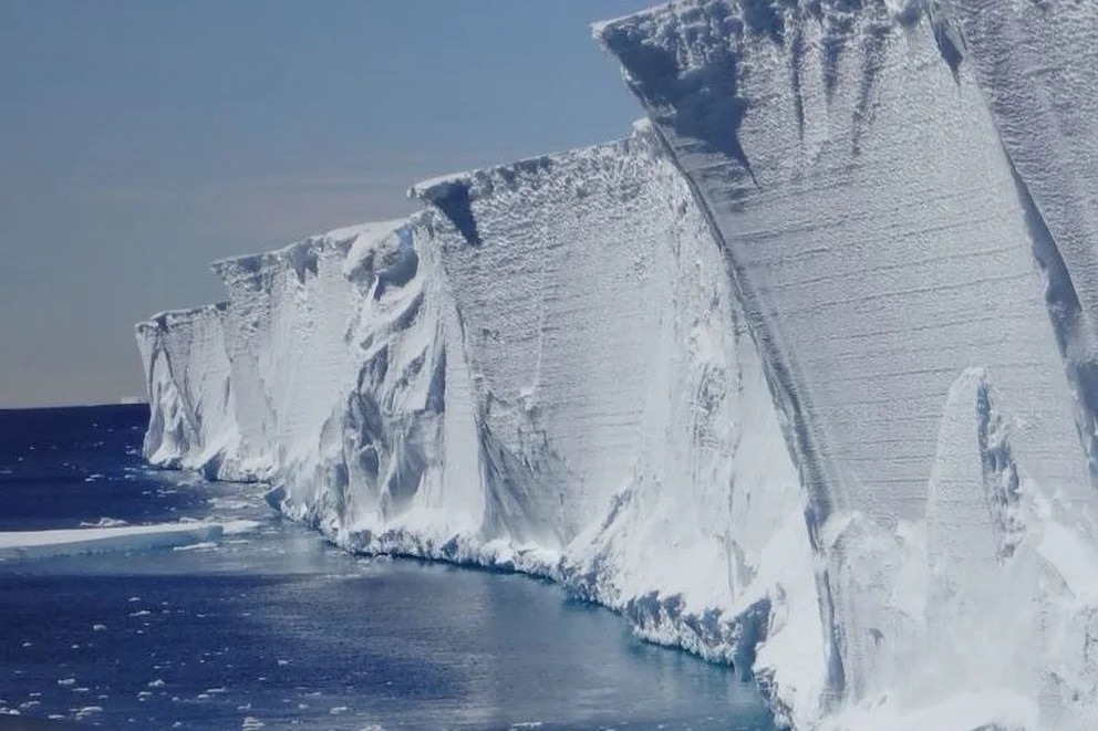 Frente de hielo en la costa antártica UNIVERSIDAD DE OXFORD (Foto de ARCHIVO) 25/11/2022