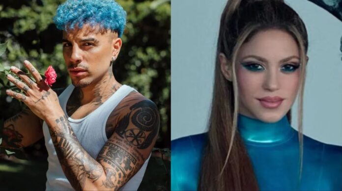 Rauw Alejandro fue visto junto a Shakira