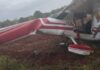 avioneta que se estrelló en Eldorado
