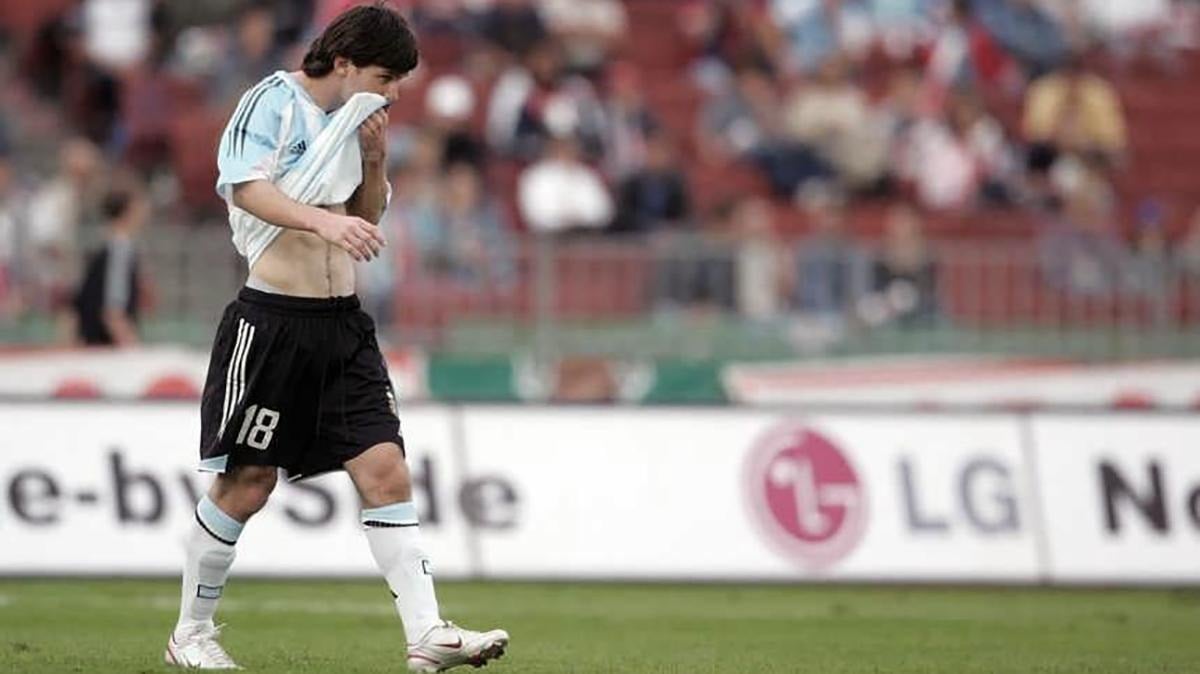 debut de Lionel Messi