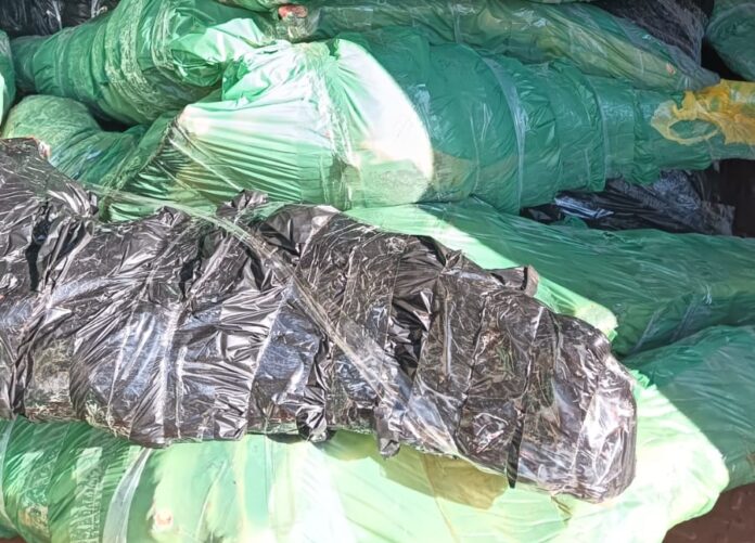 contrabando de 3.000 kilos de carne