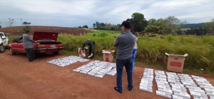 secuestran cigarrillos de contrabando cigarrillos y neumáticos