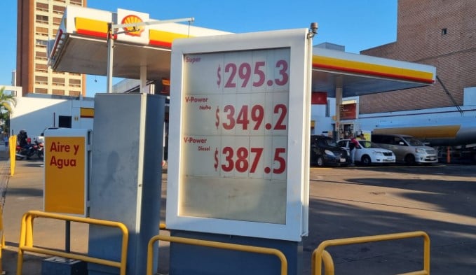 precios de combustible