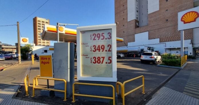 precios de combustibles