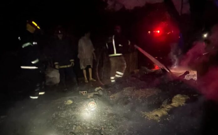 incendio del refugio de animales en Campo Viera