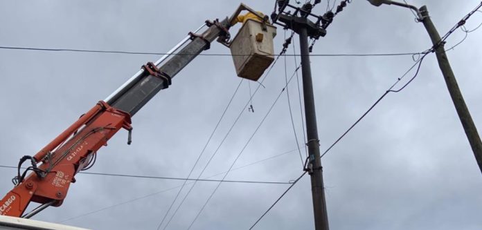 EMSA, daños al suministro eléctrico por el temporal