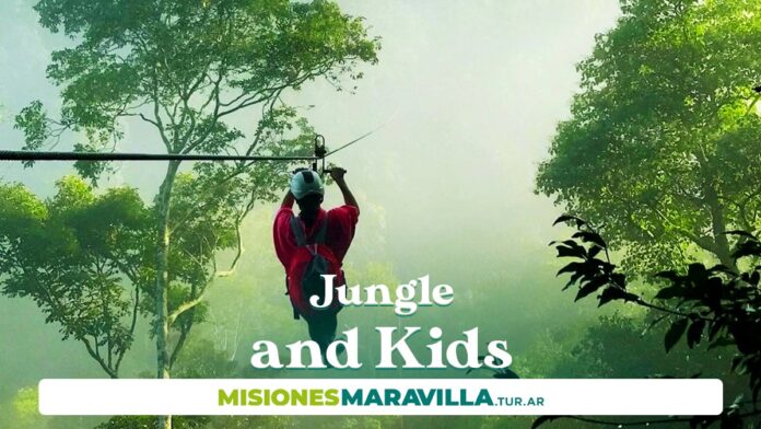 jungle and kids Iguazú