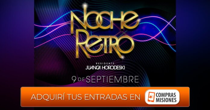 noche retro en Posadas