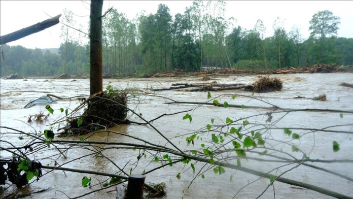 fuertes lluvias en Bulgaria