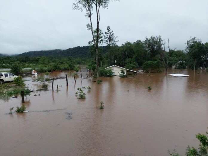crecida del río uruguay