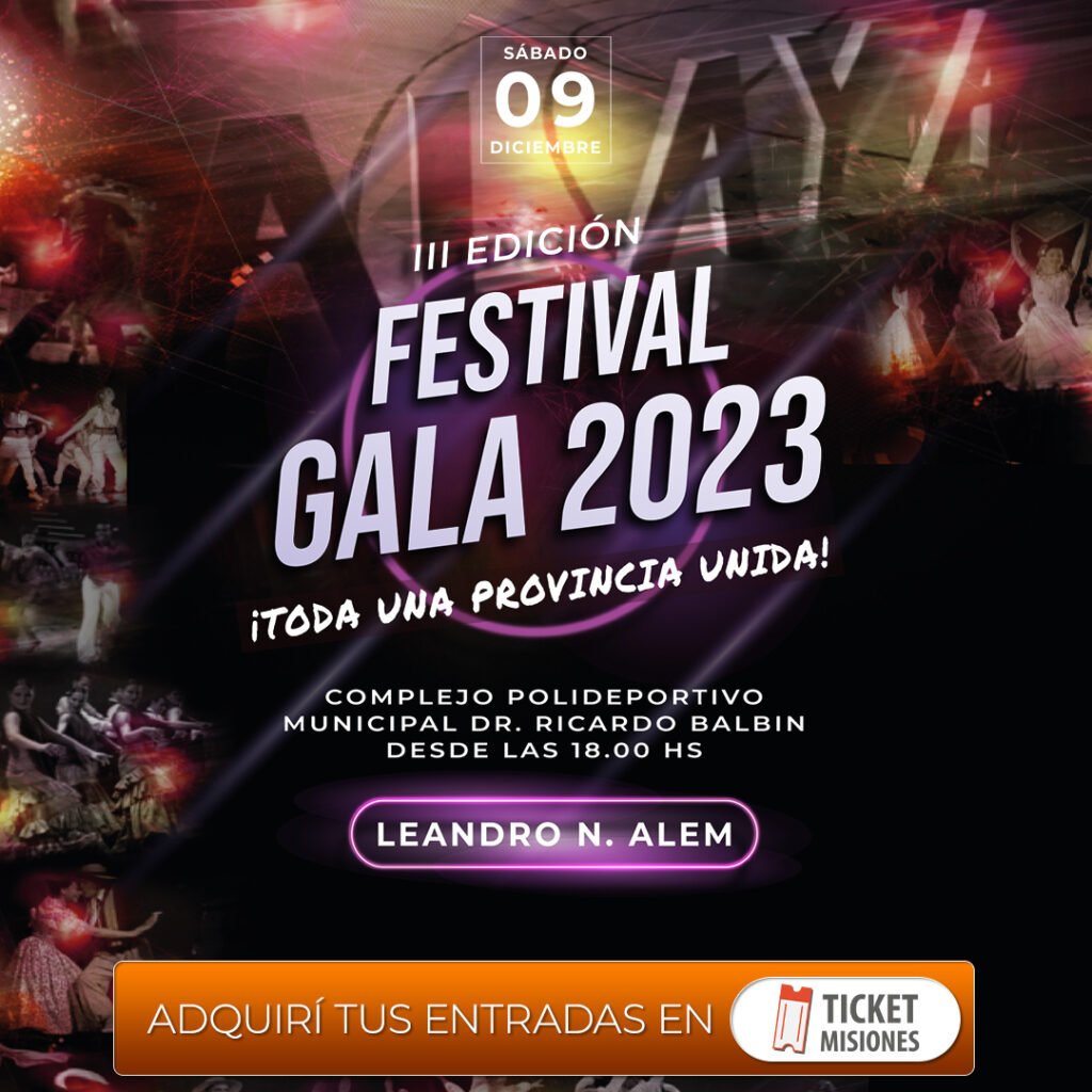 III edicion - Festival Gala 2023 - Alem