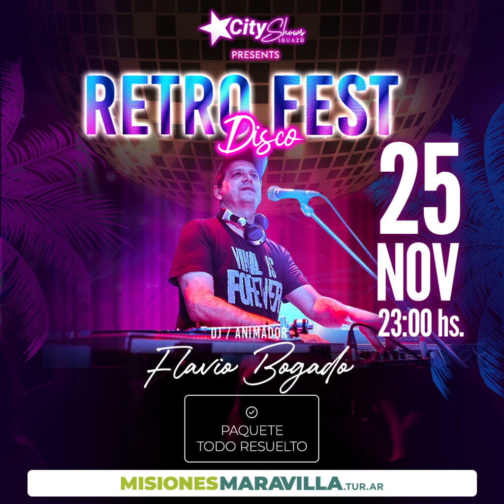 Retro Fest Disco - Misiones Maravilla EVT