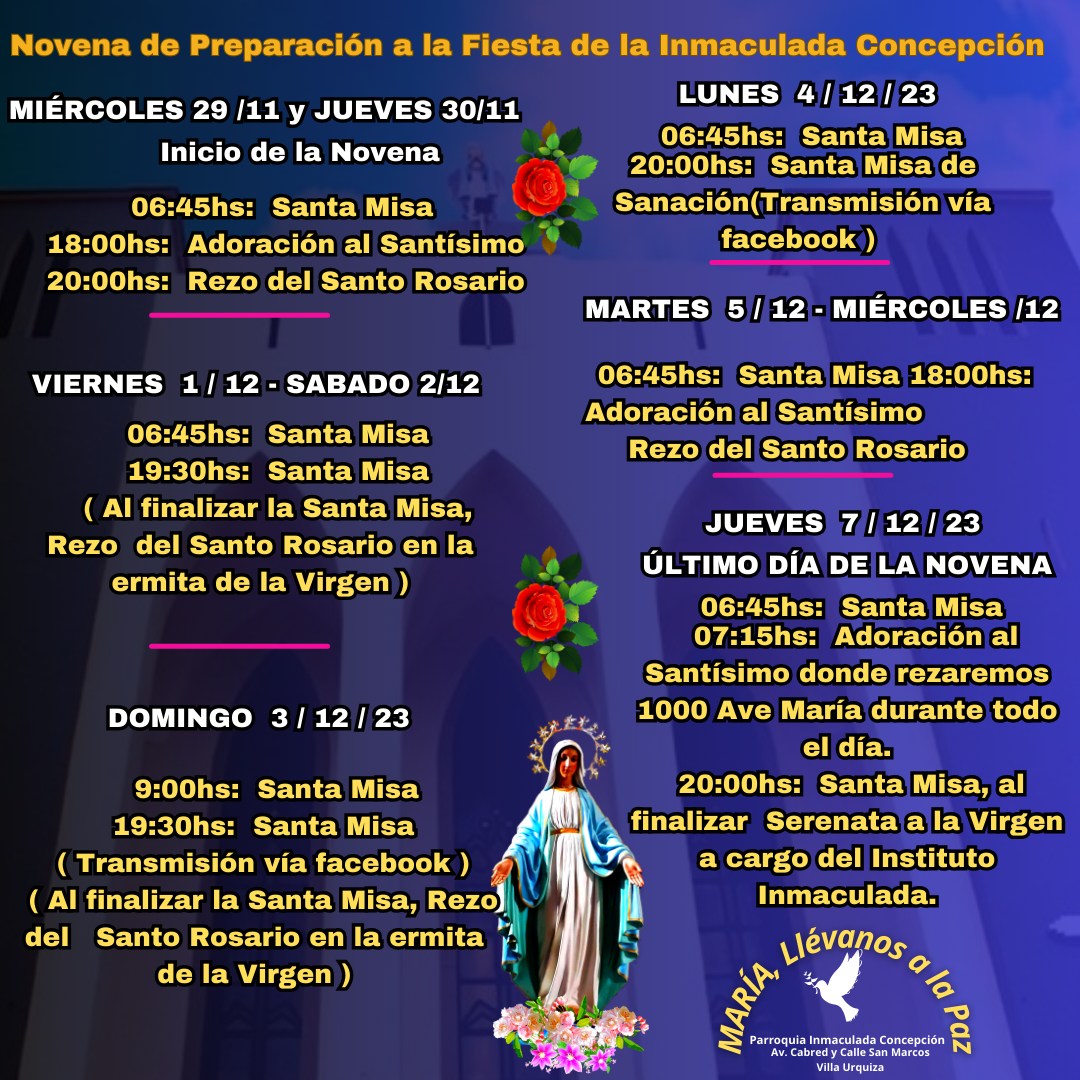  Inmaculada Concepción