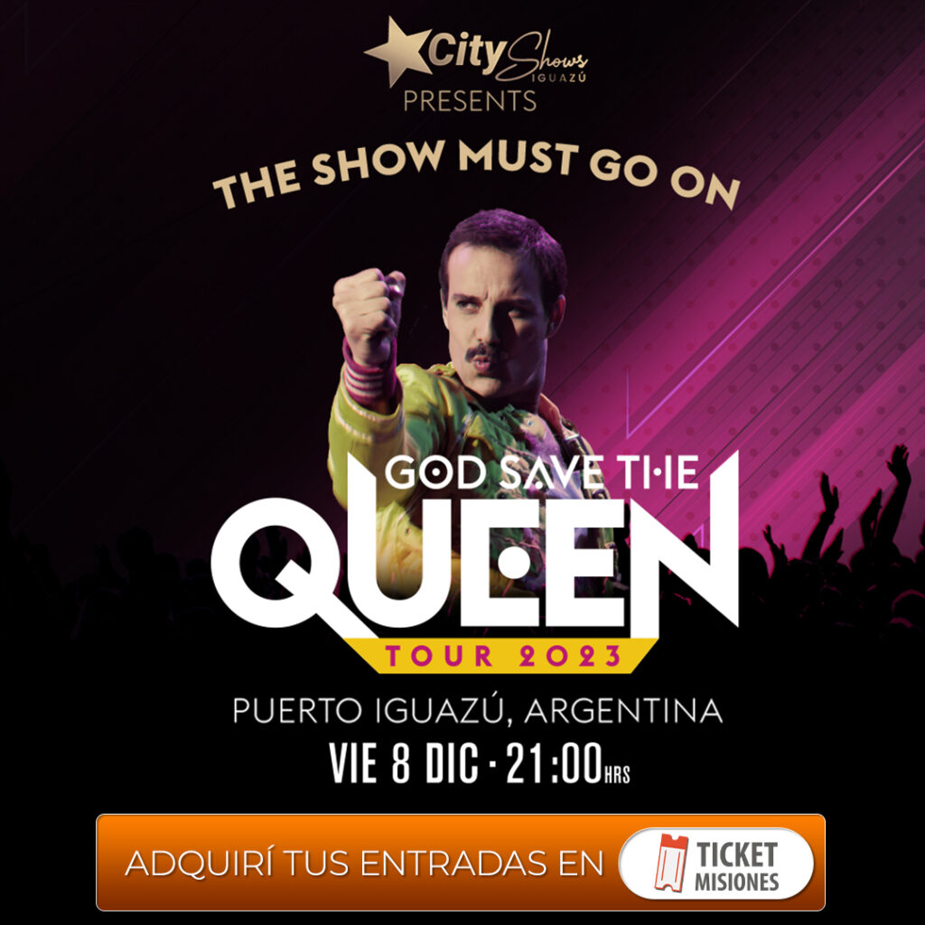 god save the queen - queen - ticketmisiones