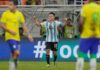 argentina goleó a brasil