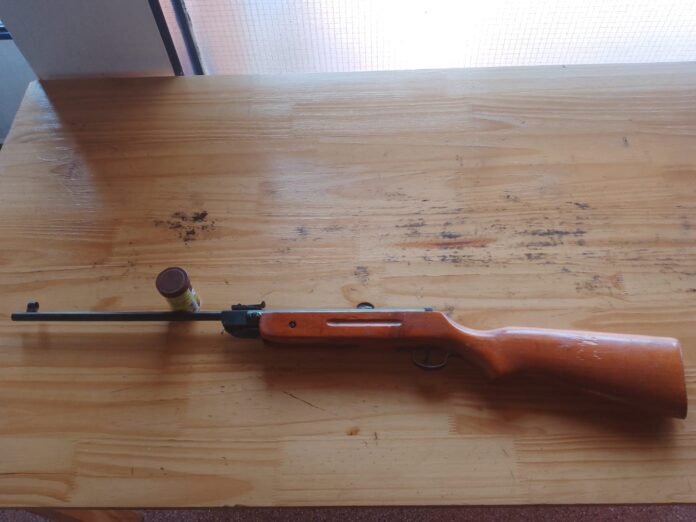rifle aire comprimido