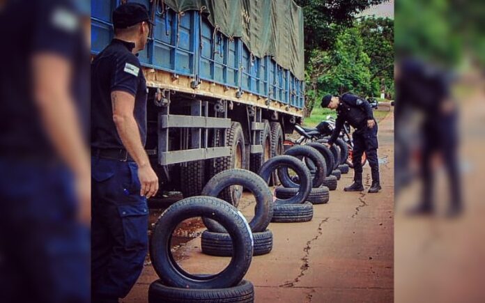neumáticos de contrabando