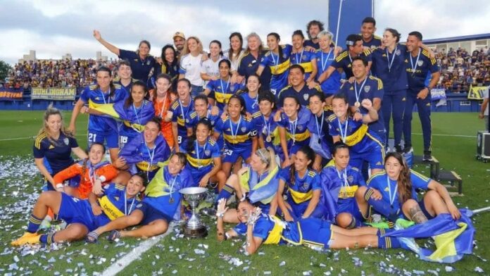 Boca campeón Copa de la Liga Femenina