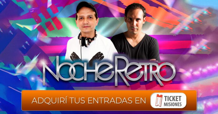 noche retro - ticketmisiones