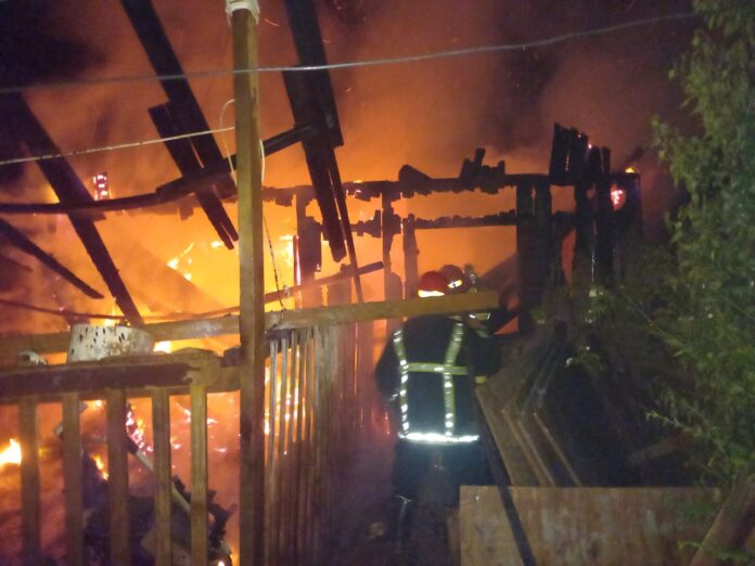 incendio de una viviena