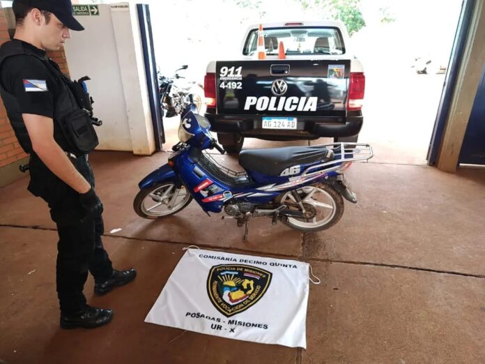 motos robadas vehículos y elementos robados