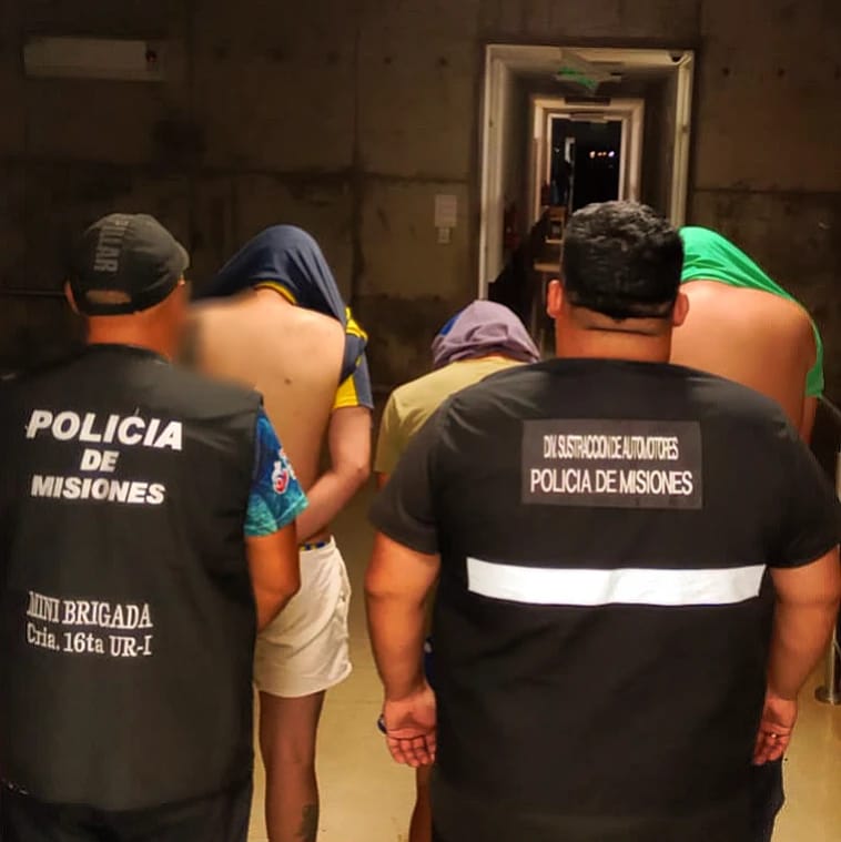 asaltantes de la distribuidora de gas en Posadas
