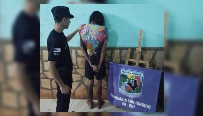 asesinar a su ex a puñaladas en San Ignacio