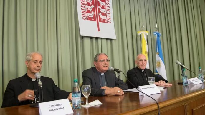 Conferencia de prensa de la Conferencia Episcopal Argentina