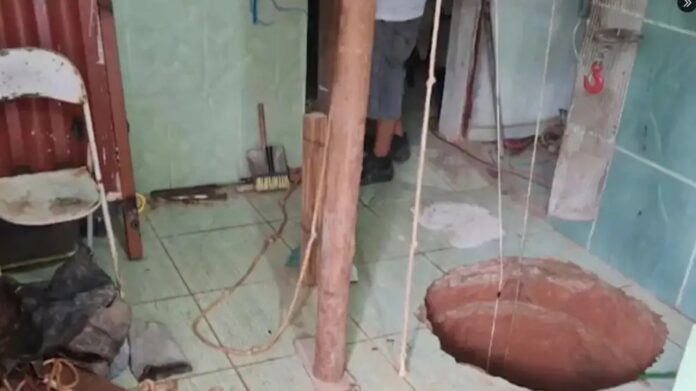 Soñó que debajo de su casa había oro