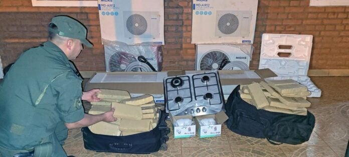 marihuana y contrabando en Misiones