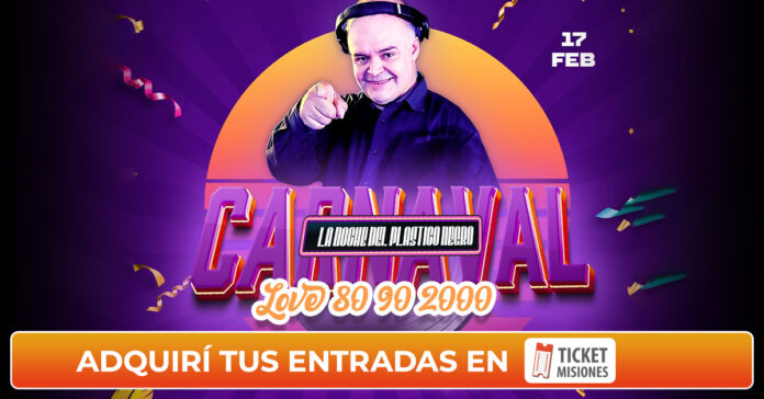 noche del plástico negro - dj vaca - ticketmisiones.com