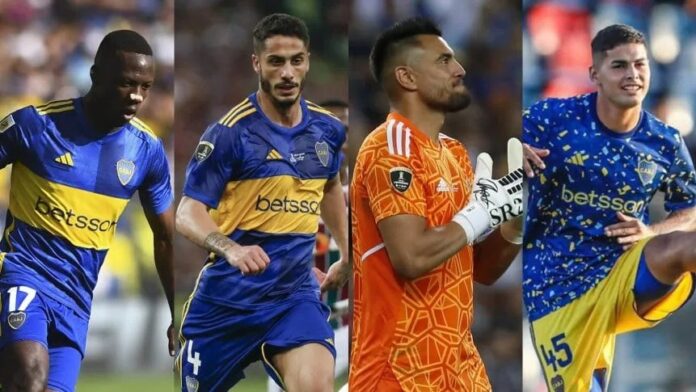 Boca busca renovar a tres referentes y un juvenil