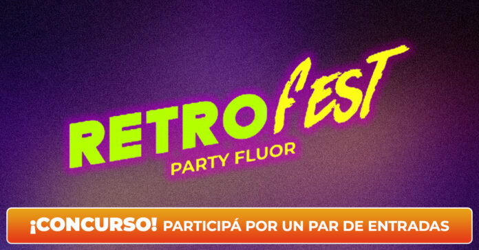 sorteo - retro fest party fluor