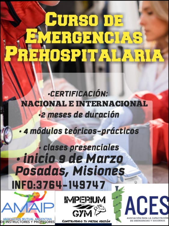 Curso de emergencia prehospitalaria
