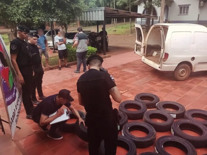 neumáticos de contrabando