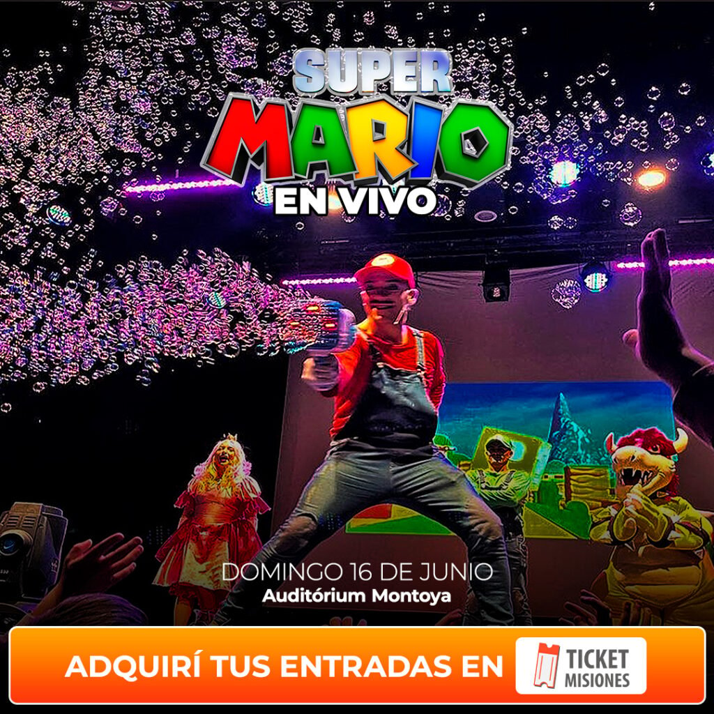 Super Mario bros - ticketmisiones