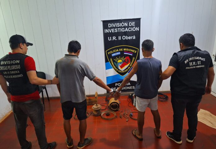 Oberà detenidos (2)