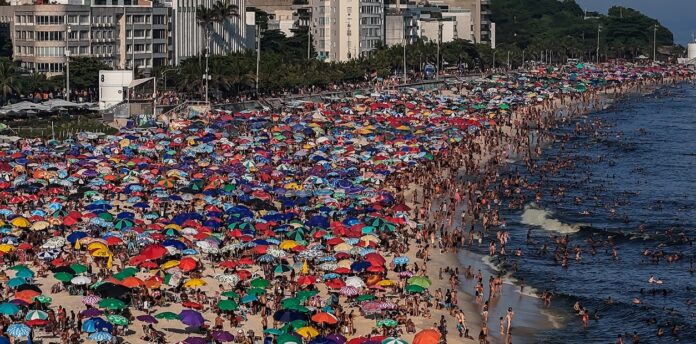 Ola de calor en Brasil