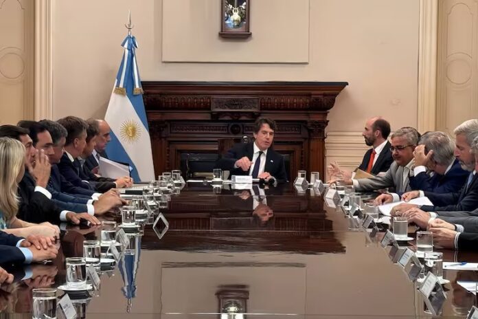 reunión francos, posse con gobernadores