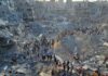Ejército israelí bombardeó el campamento de refugiados