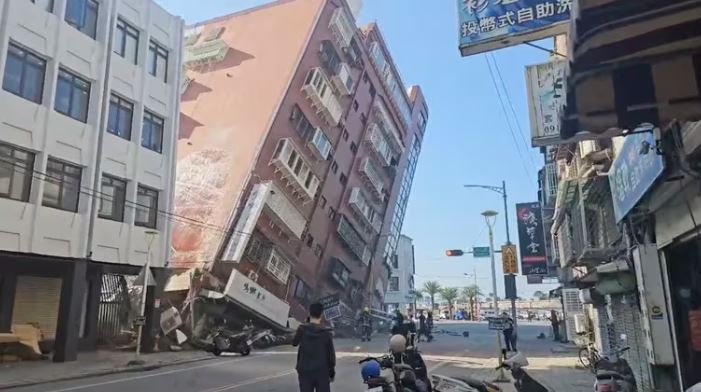 terremoto en taiwán