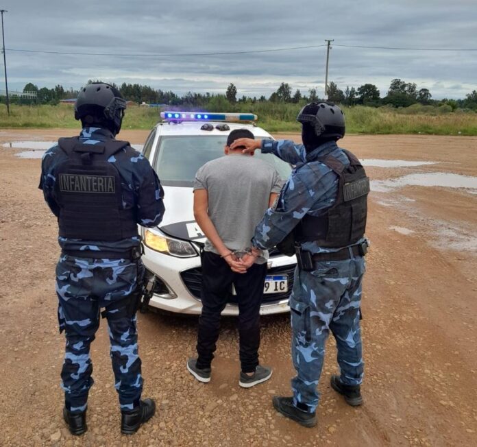 trasladna sospechoso de un crimen