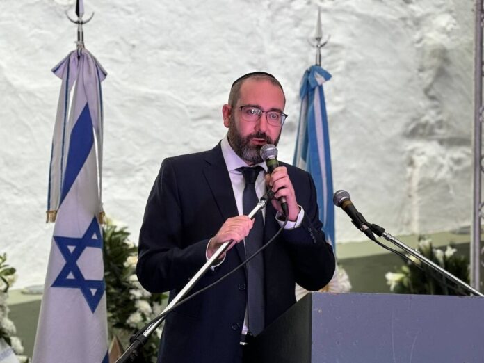 Axel Wahnish embajador en Israel